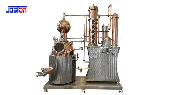 Whisky Distiller Moonshine Still Pot Copper Commercial Distilling Equipment